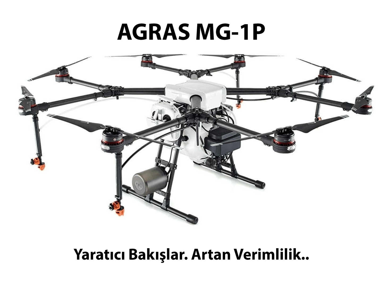 DJI Agras MG1-P Zirai İlaçlama Dronu, DJI Agriculture Tek Yetkili Distibütörü Dronmarket.com'da